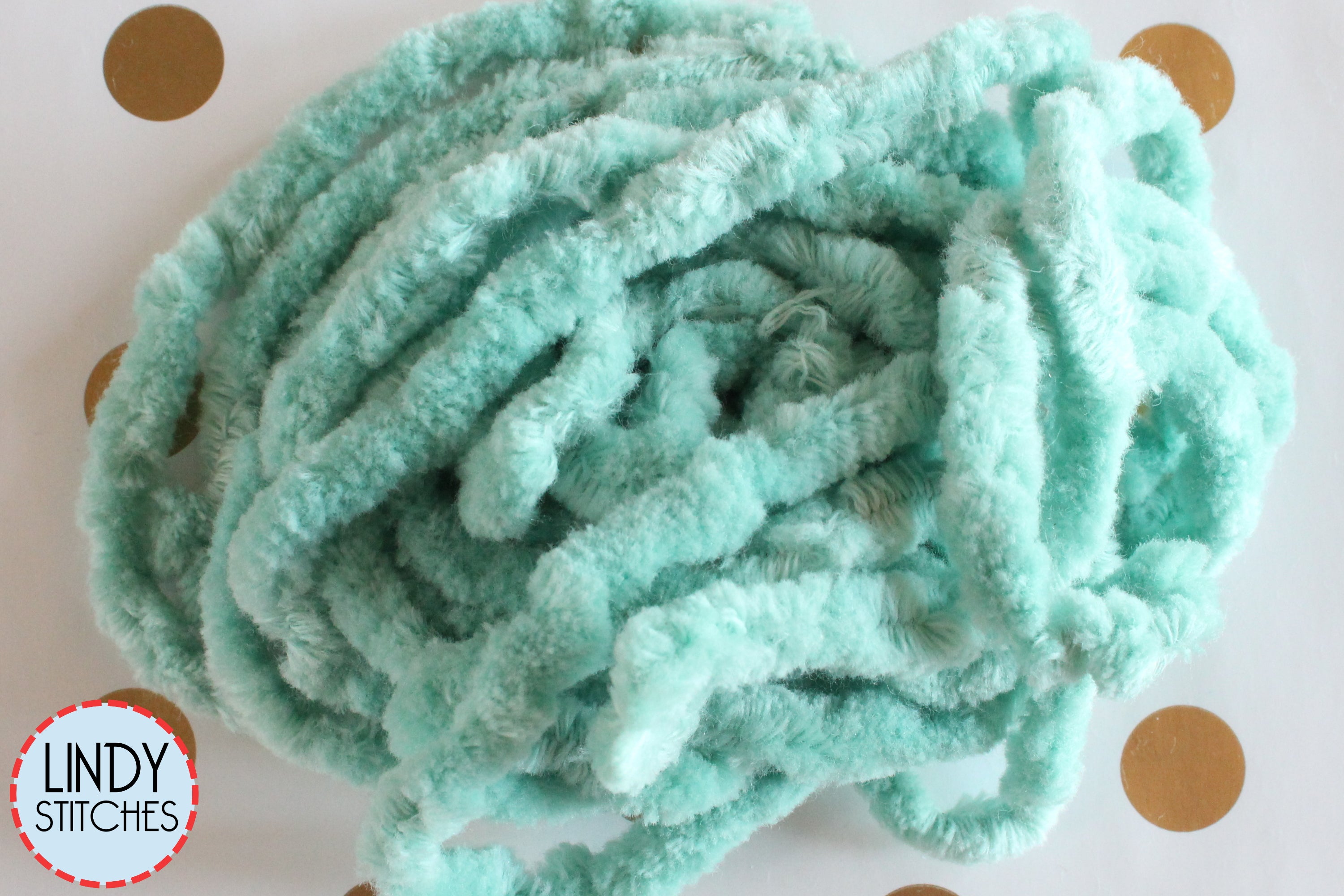 Sea Glass Chenille Trim Hand Dyed by Lady Dot Creates – Lindy Stitches