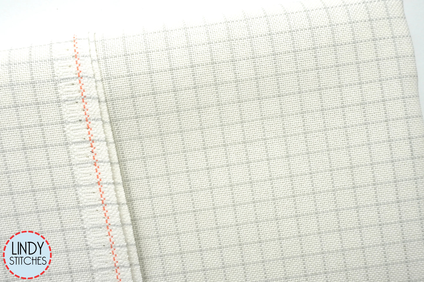 25 Easy Count Grid White Lugana by Zweigart Cross Stitch Fabric