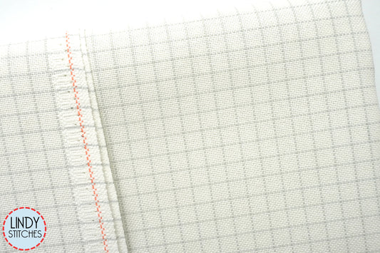 25 Easy Count Grid White Lugana by Zweigart Cross Stitch Fabric