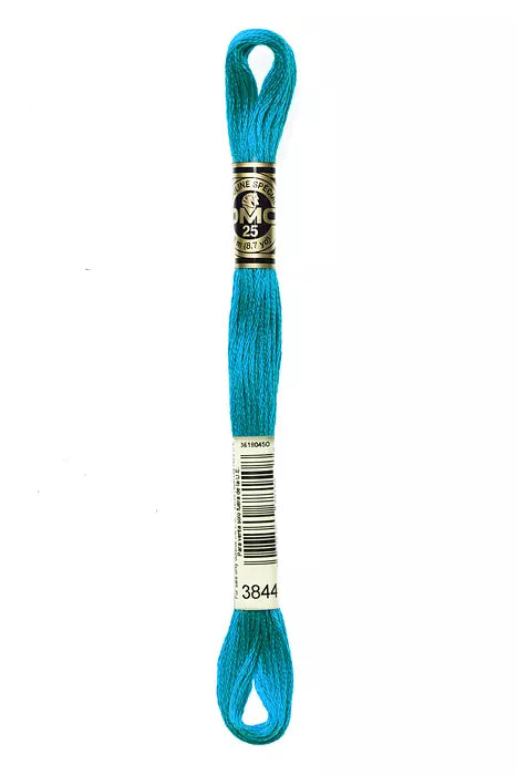 3844 DMC Six Strand Cotton Embroidery Floss