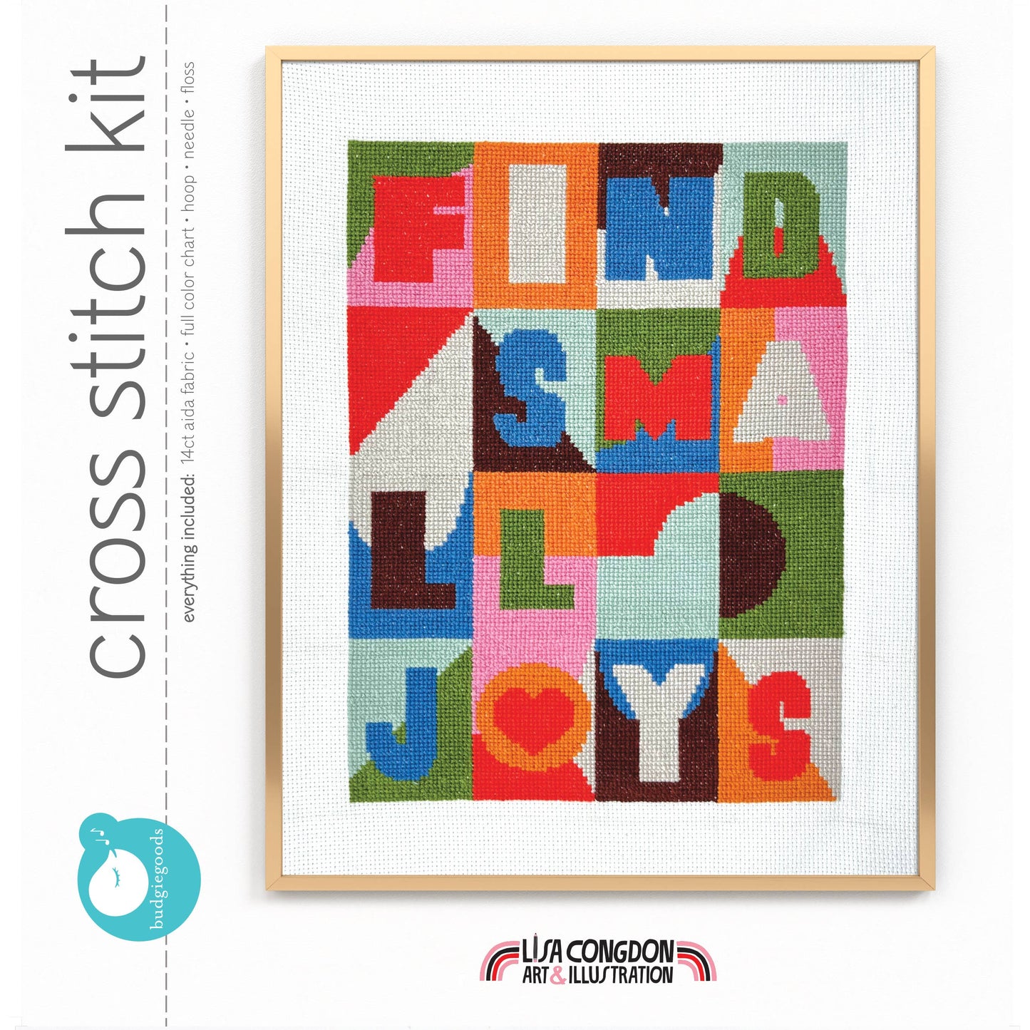 Small Joys Lisa CongdonCross Stitch Kit