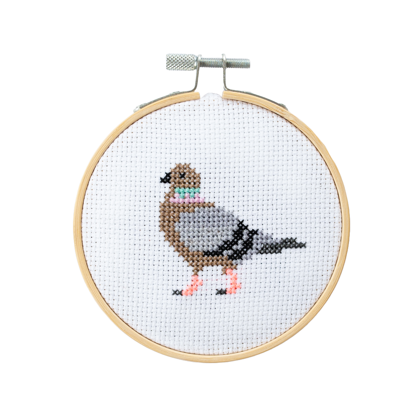 Pigeon Cross Stitch Kit Beginner Friendly