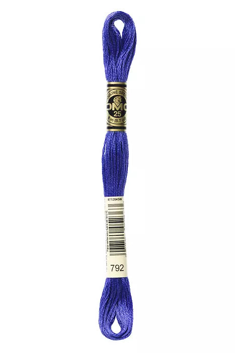 792 DMC Six Strand Cotton Embroidery Floss