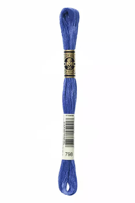 798 DMC Six Strand Cotton Embroidery Floss