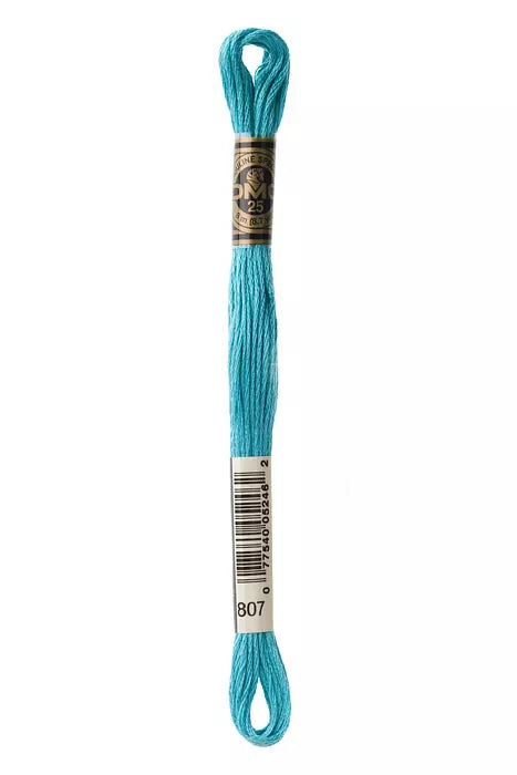 807 DMC Six Strand Cotton Embroidery Floss