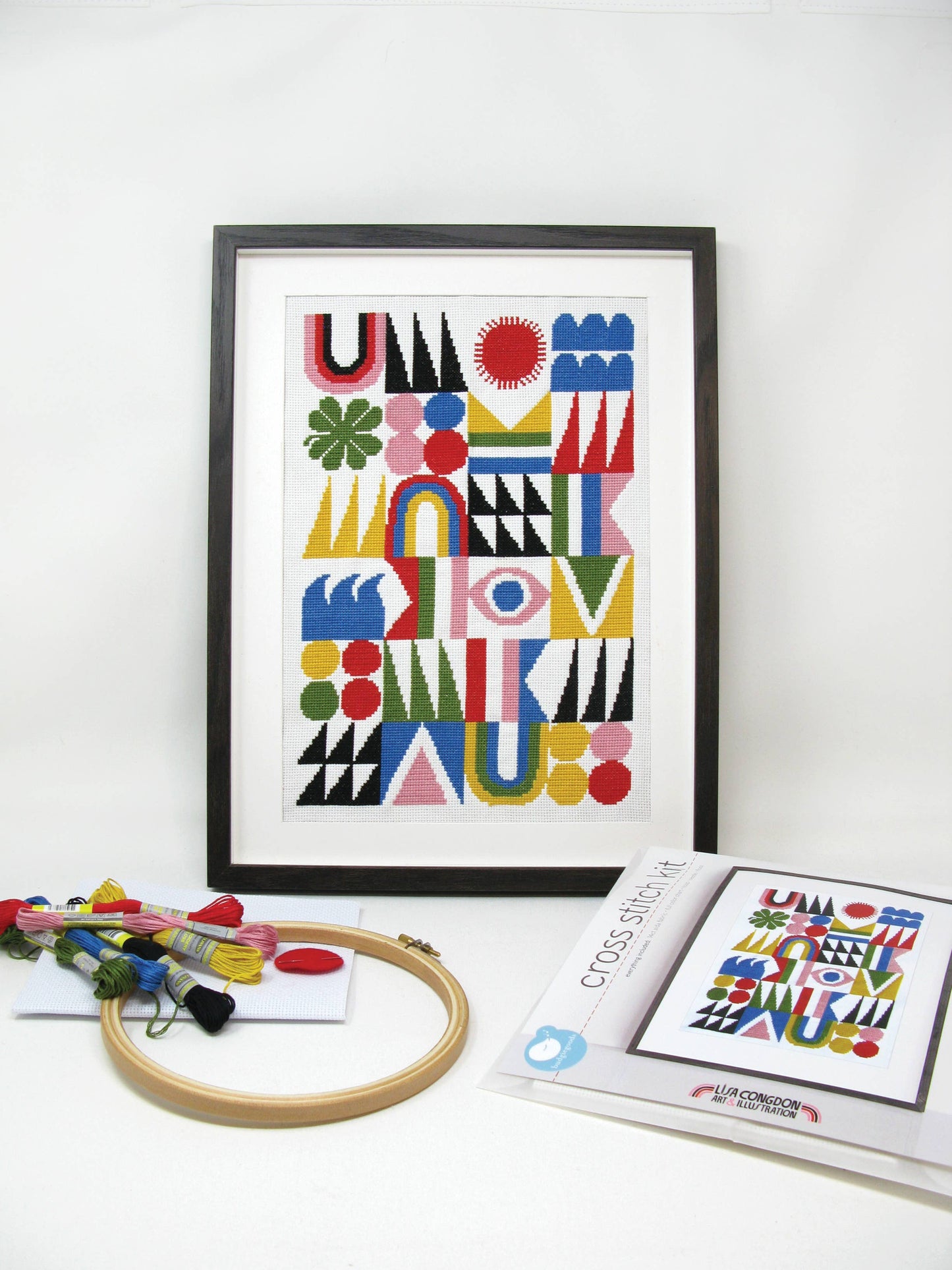 Brightside Lisa Congdon Cross Stitch Kit