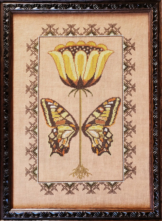 PREORDER A Study in Garden Fairies Cross Stitch Pattern by the Artsy Housewife Nashville Market