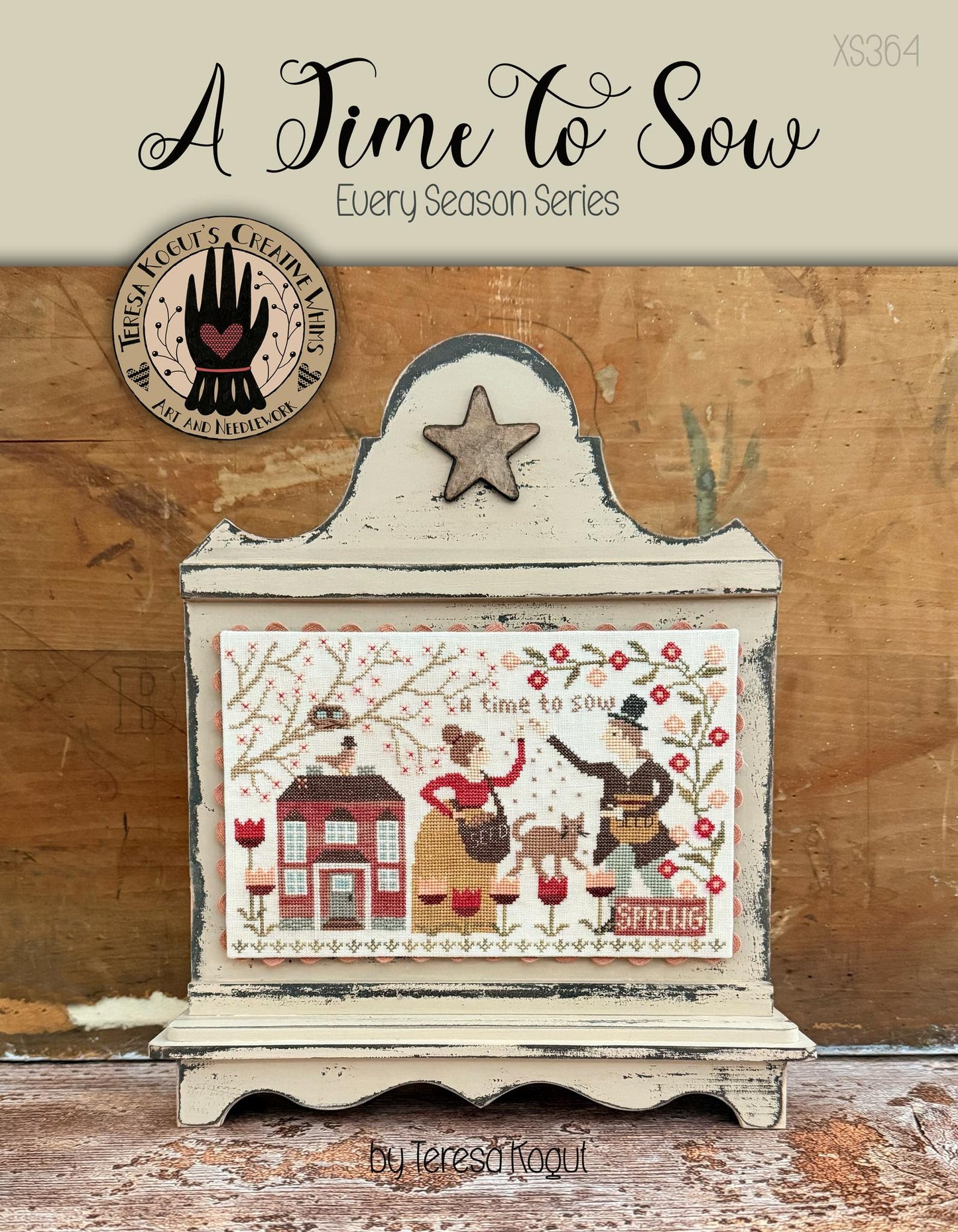 PREORDER A Time To Sow Cross Stitch Pattern by Teresa Kogut Nashville Market