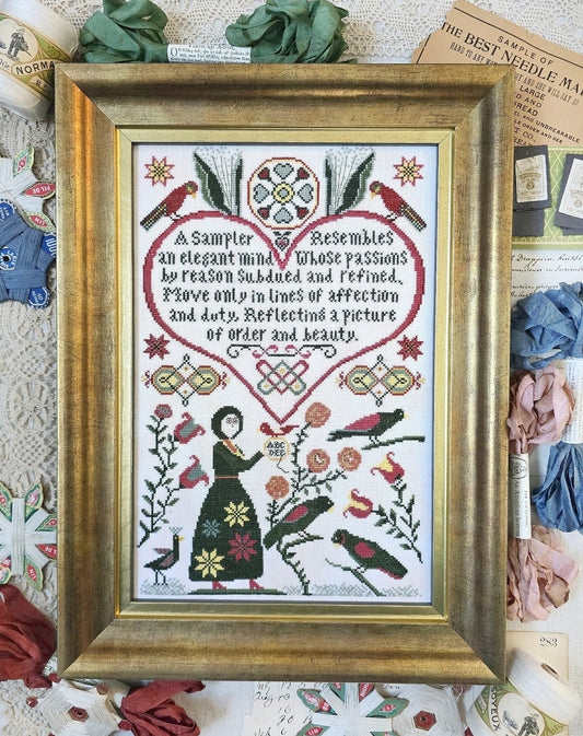 PREORDER Affection & Duty Kathy Barrick Cross Stitch Pattern Nashville Market