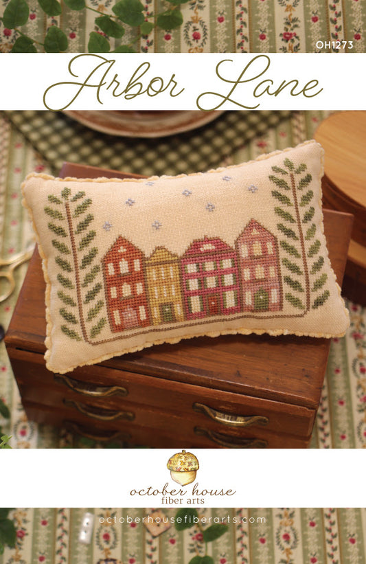 Arbor Lane Cross Stitch Pattern by October House