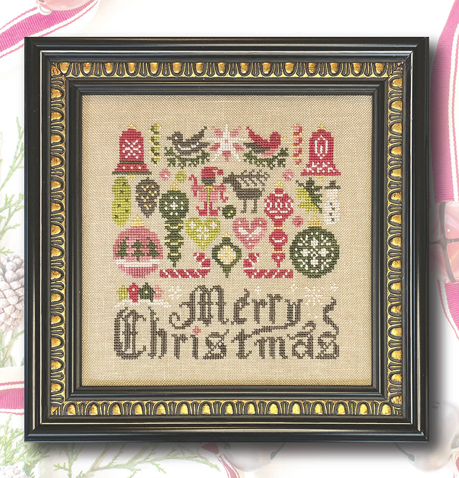 Arranging Ornaments Cross Stitch Pattern by Ink Circles