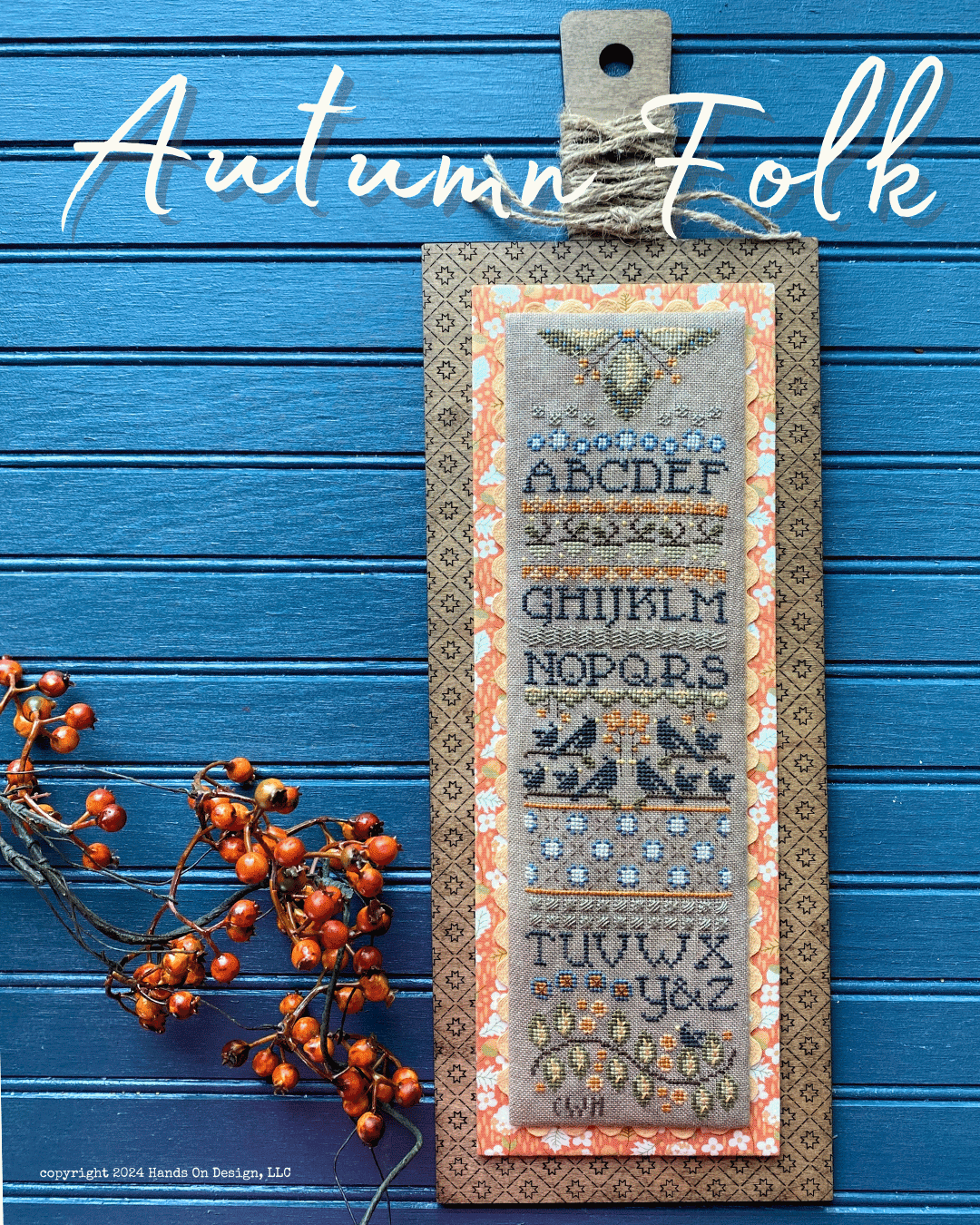 Autumn Folk Hands on Design Cross Stitch Pattern