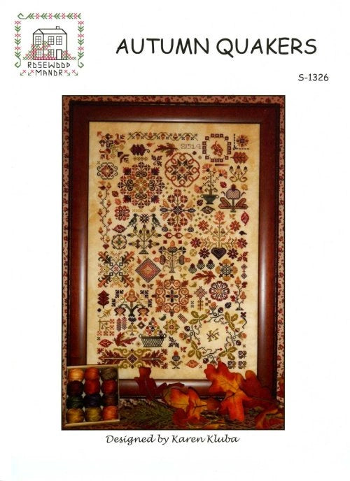 Autumn Quakers Cross Stitch Pattern by Rosewood Manor