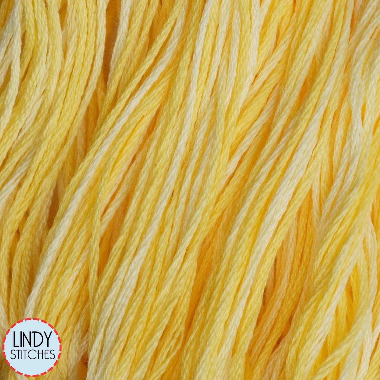 Banana Popsicle Weeks Dye Works Floss Hand Dyed Cotton Skein 1115