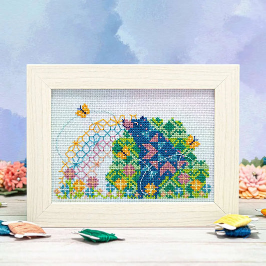 Bear-y Good Day Cross Stitch Pattern by Counting Puddles