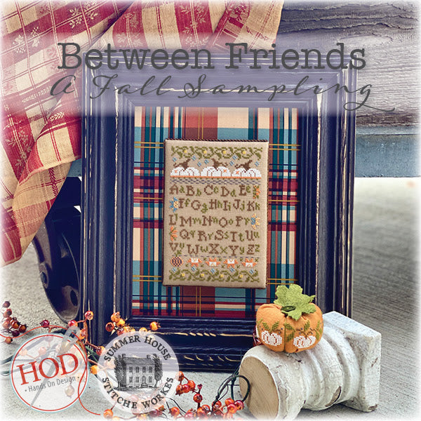 Between Friends A Fall Sampling Book of 8 Projects by Hands on Design and Summer House Stitche Workes