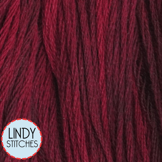 Bing Cherry Classic Colorworks Floss Hand Dyed Cotton Skein