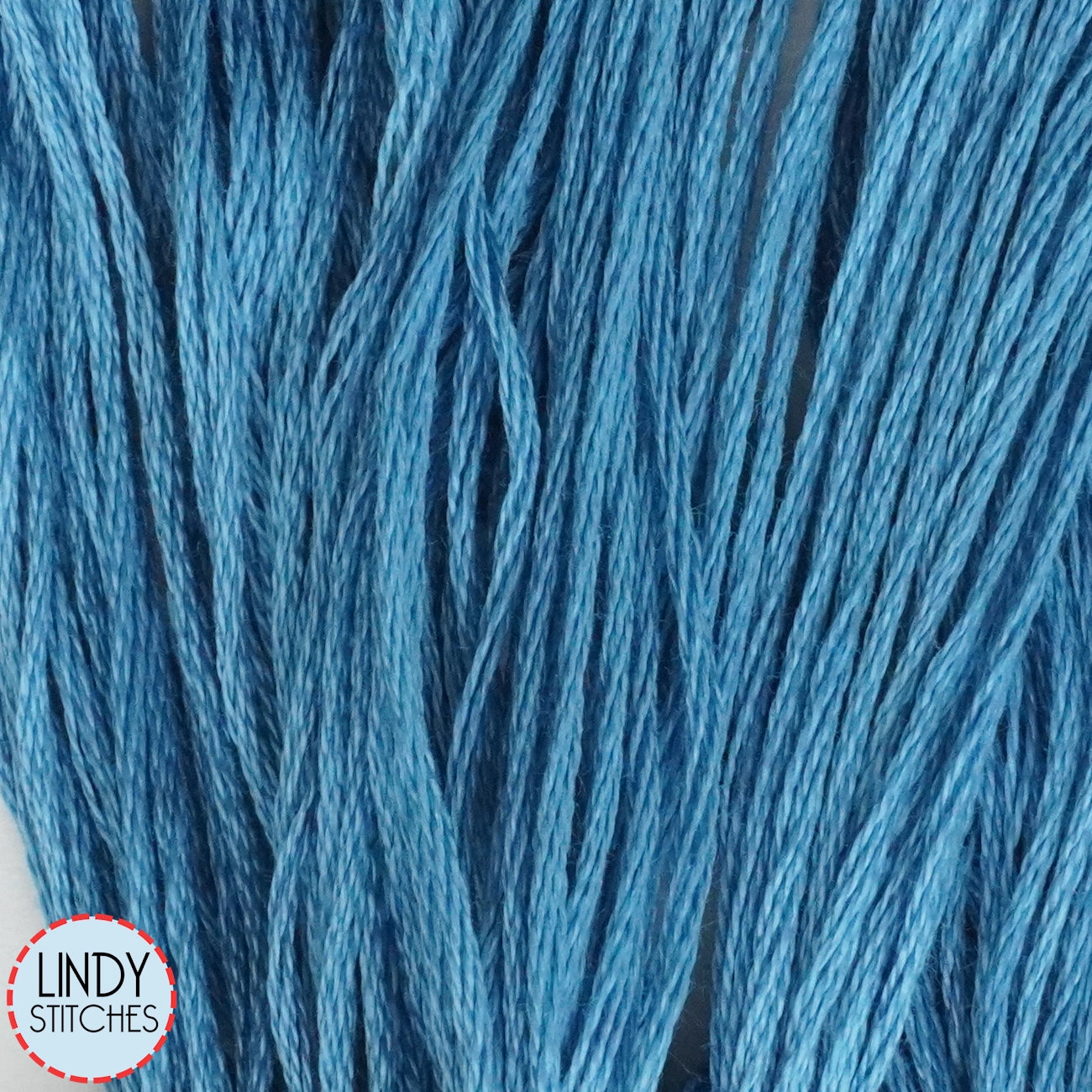 Bluecoat Blue Weeks Dye Works Floss Hand Dyed Cotton Skein 6550