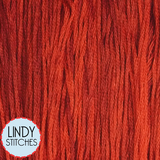 Buckeye Scarlet 390 Gentle Art Sampler Thread Overdyed Cotton Floss