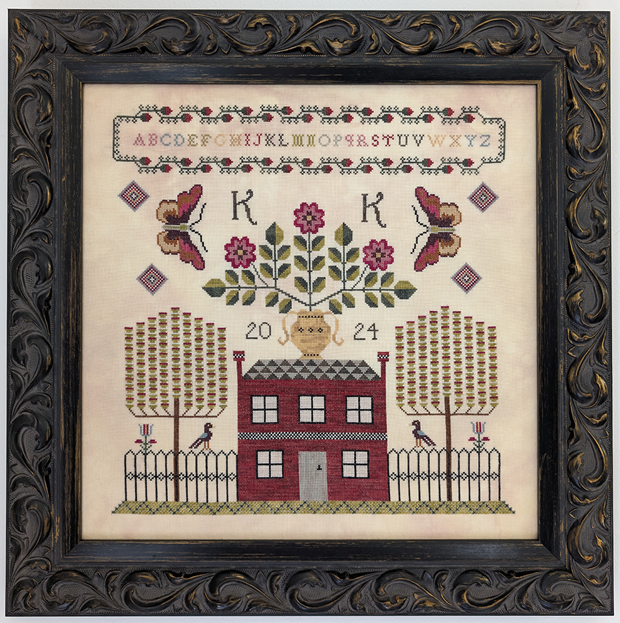 PREORDER Butterflies and Blooms Cross Stitch Pattern by Fox and Rabbit Nashville Market