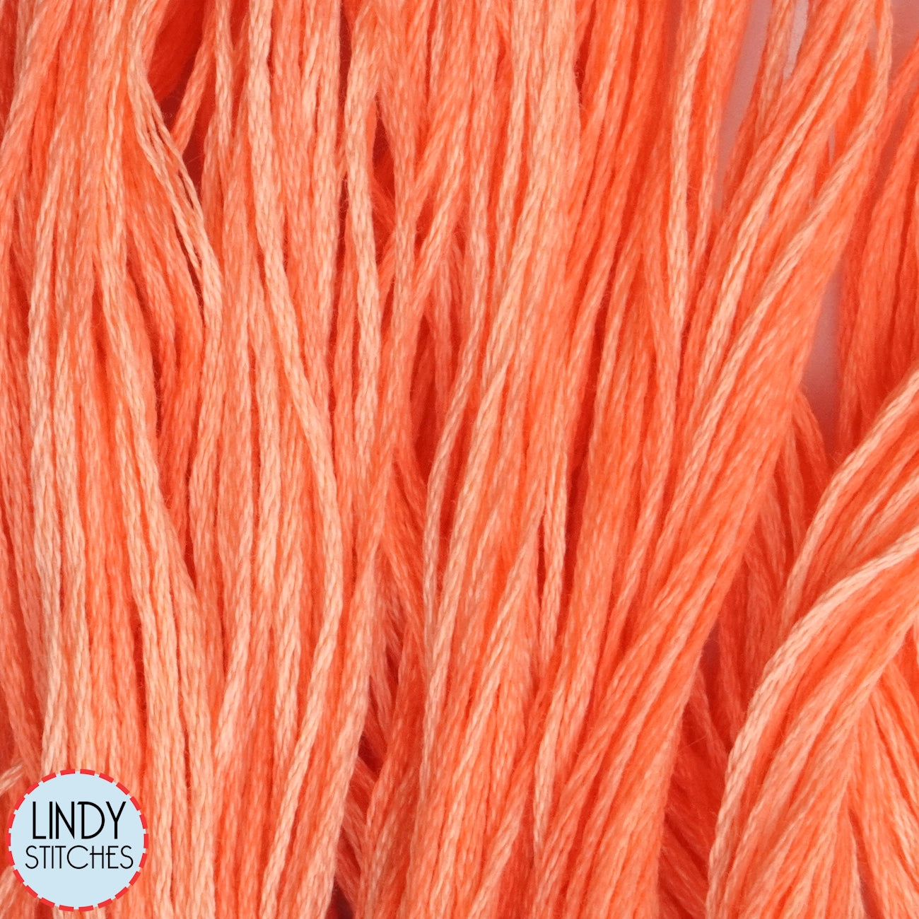 Cantaloupe Weeks Dye Works Floss Hand Dyed Cotton Skein 2243