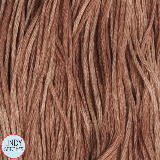 Cappuccino Weeks Dye Works Floss Hand Dyed Cotton Skein 1238