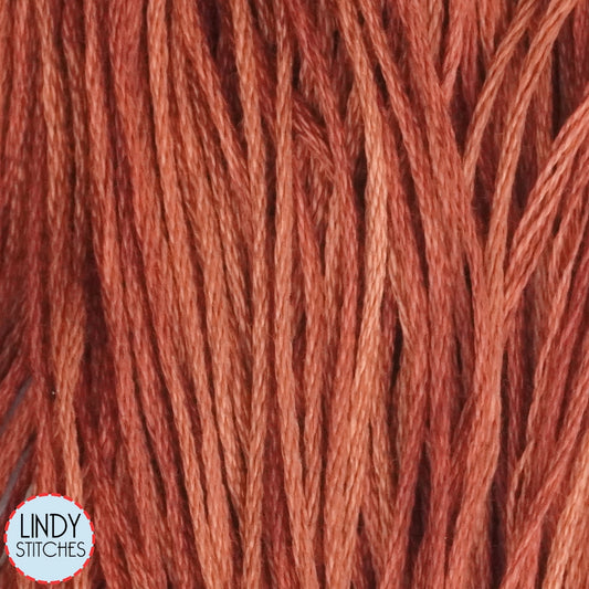 Carolina Cecil Weeks Dye Works Floss Hand Dyed Cotton Skein 2239