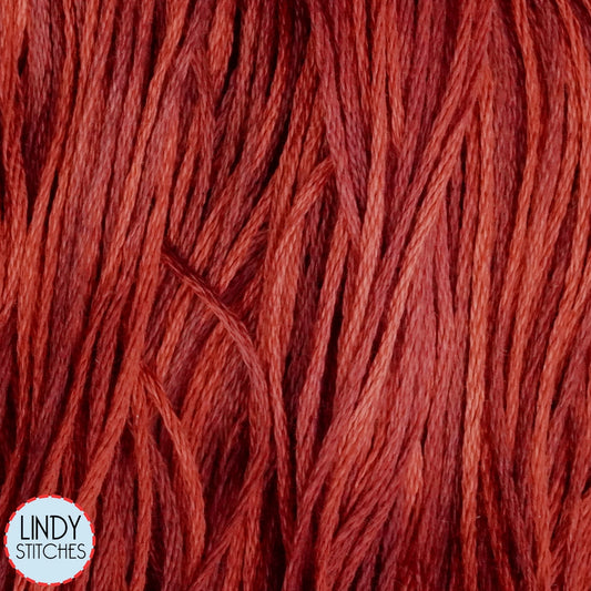 Cayenne Weeks Dye Works Floss Hand Dyed Cotton Skein 2259