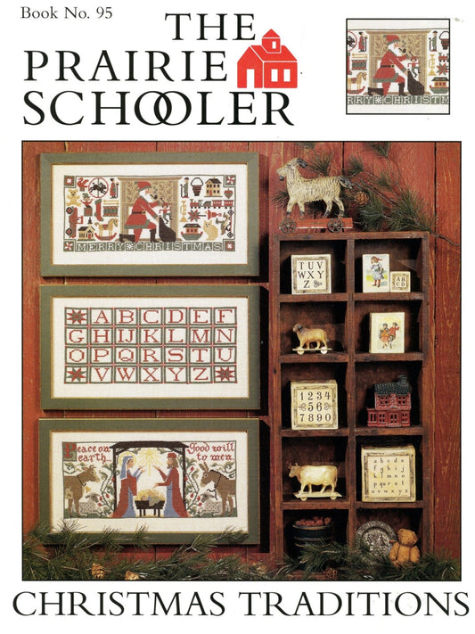 Christmas Traditions The Prairie Schooler Cross Stitch Pattern #95