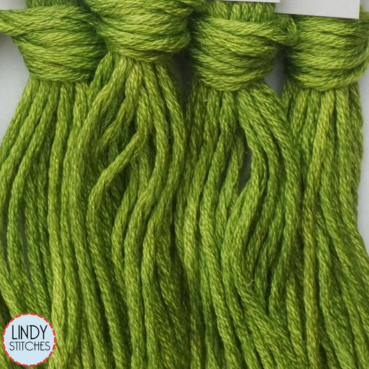 Granny Smith Belle Soie Classic Colorworks 12 Strand Hand-Dyed Silk Floss