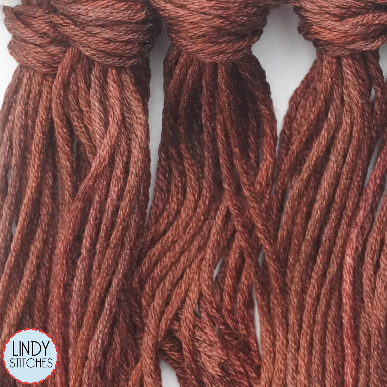 Mahogany Belle Soie Classic Colorworks 12 Strand Hand-Dyed Silk Floss