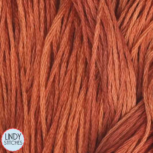 Clockwork Weeks Dye Works Floss Hand Dyed Cotton Skein 2230