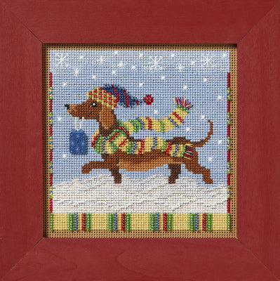 Dashing Dachshund Mill Hill Buttons & Beads Kit