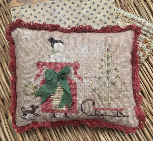 Deck the Halls Pinkeep Stacy Nash Cross Stitch Pattern