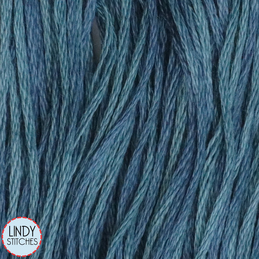 Deep Sea Weeks Dye Works Floss Hand Dyed Cotton Skein 2104