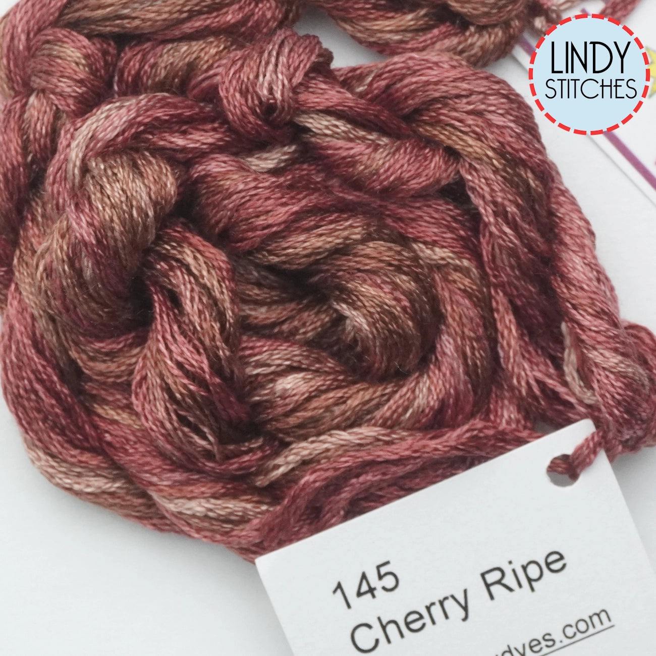 Cherry Ripe Dinky Dyes Silk Floss 145