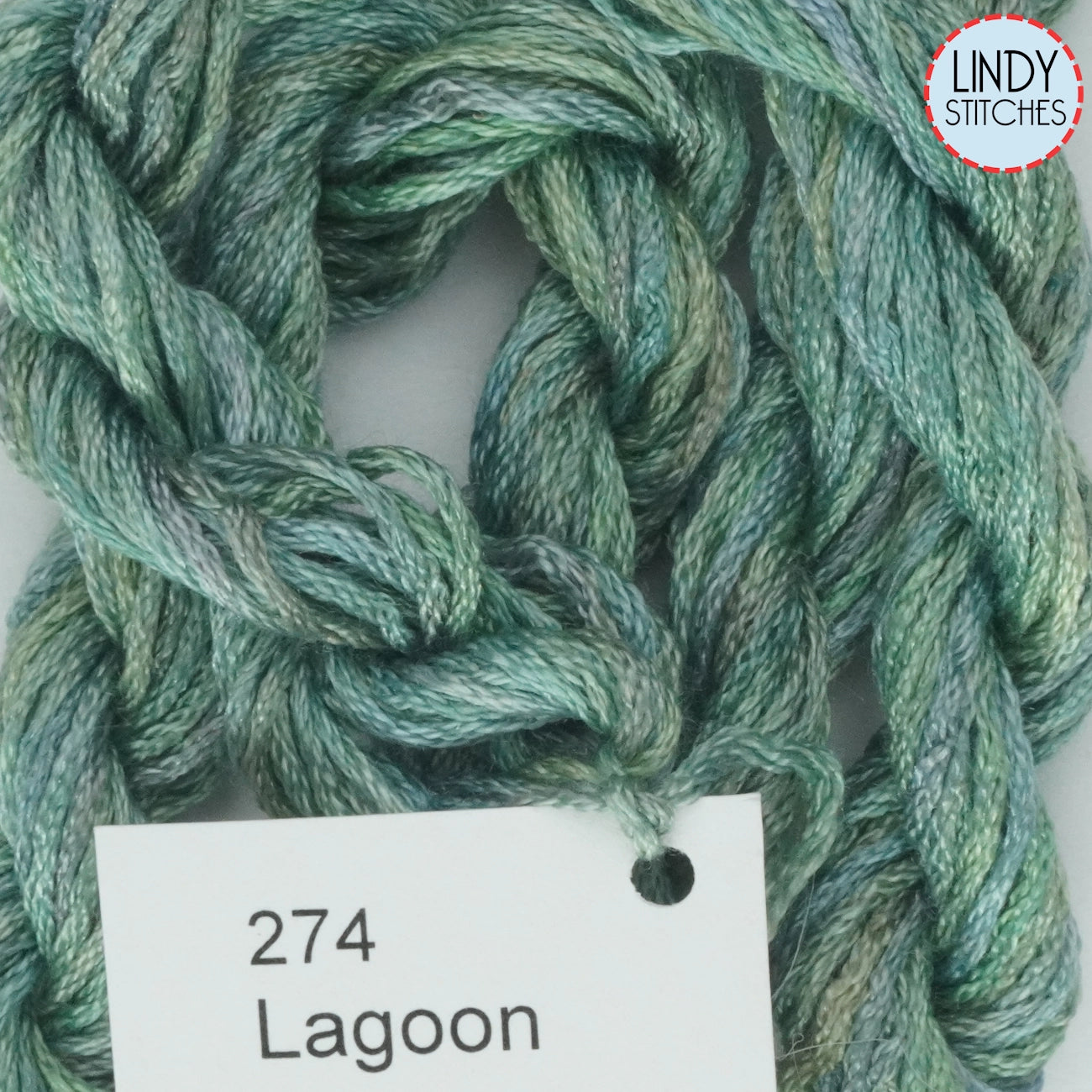 Lagoon Dinky Dyes Silk Floss 274