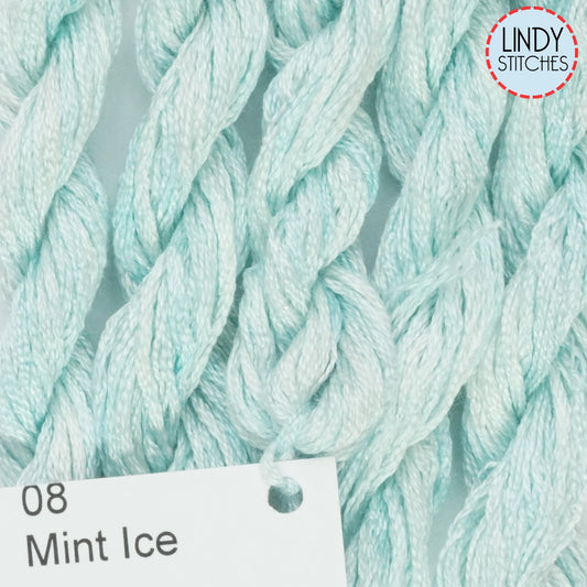 Mint Ice Dinky Dyes Silk Floss 08