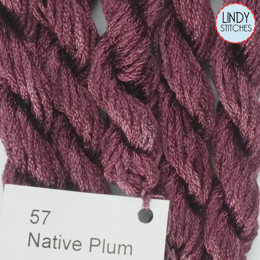 Native Plum Dinky Dyes Silk Floss 57