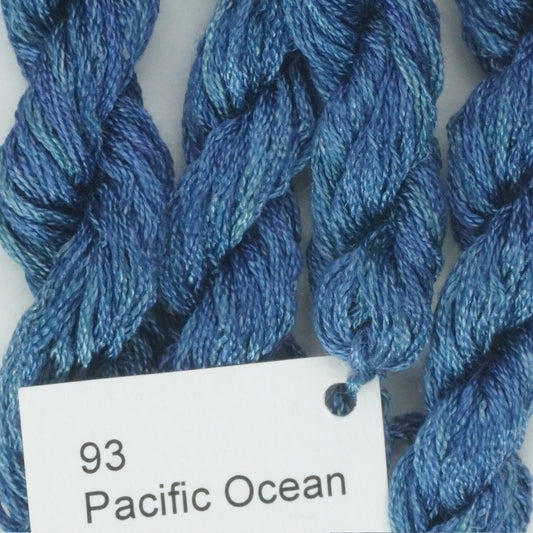 Pacific Ocean Dinky Dyes Silk Floss 93