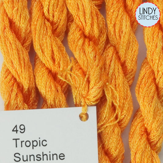 Tropic Sunshine Dinky Dye's Silk Floss 49