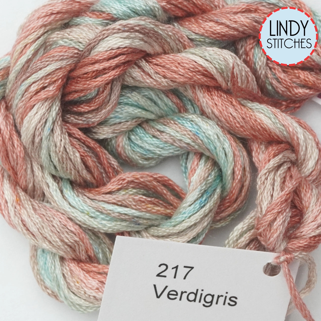 Verdigris Dinky Dyes Silk Floss 217