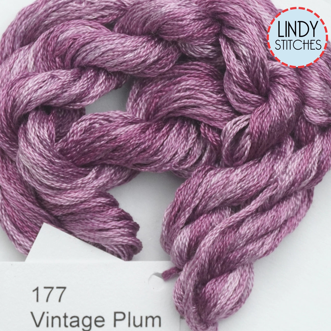 Vintage Plum Dinky Dyes Silk Floss 177