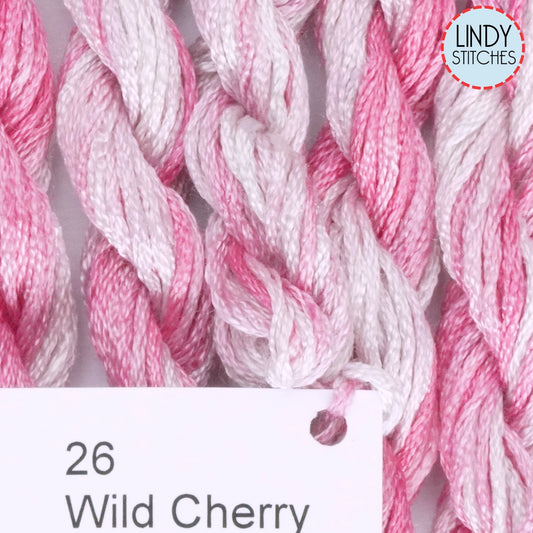 Wild Cherry Dinky Dye's Silk Floss 26