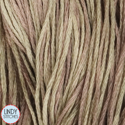 Driftwood Weeks Dye Works Floss Hand Dyed Cotton Skein 1222