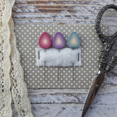 PREORDER Easter Eggs Pin Set by Puntini Puntini Nashville Market