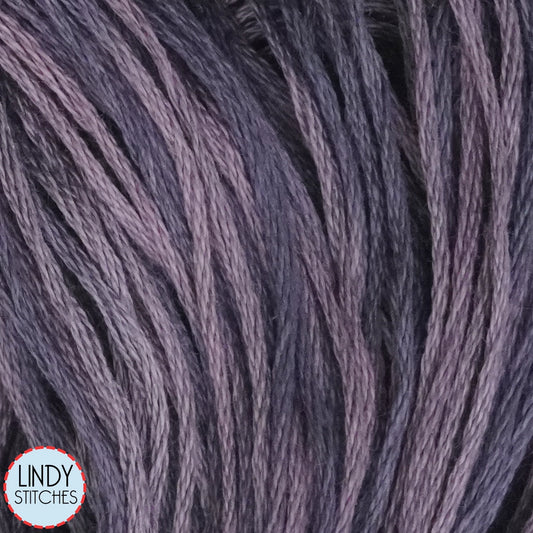 Eggplant Weeks Dye Works Floss Hand Dyed Cotton Skein 1317