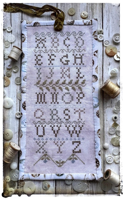 PREORDER Eyelet Sampler Sewing Roll cross stitch pattern by Lucy Beam Nashville Market