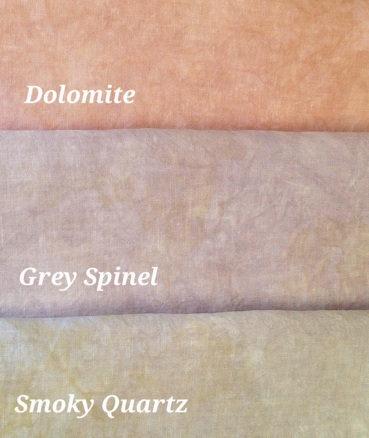 PREORDER 16 count Dolomite Aida Fiber on a Whim Hand Dyed Cross Stitch Fabric