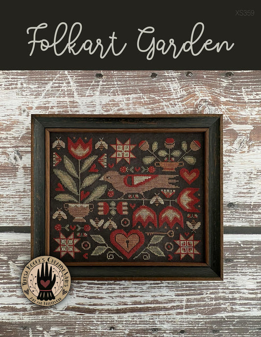 PREORDER Folkart Garden Stitch Pattern by Teresa Kogut Nashville Market